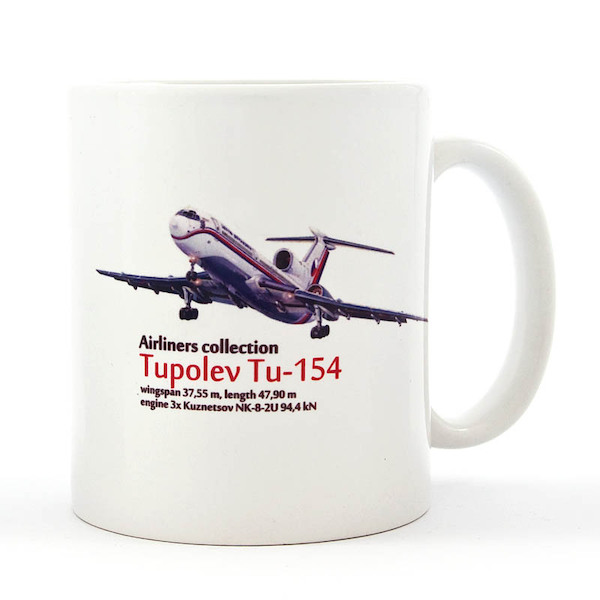 Mug Tupolev Tu154 HLC29