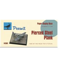 Paper display base 7,3x7,3 cm (Pierced Steel plates (PSP) M142007