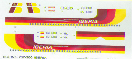 Boeing 737-300 (Iberia) boa14407