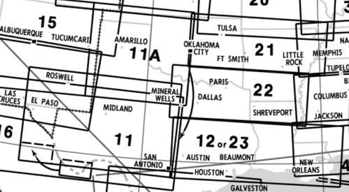 Low Altitude Enroute Chart USA US(LO)11/12