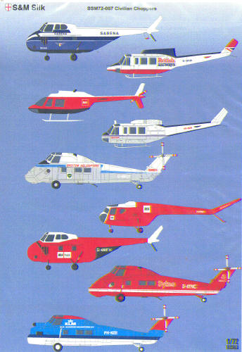Civilian Helicopters SSM72-007