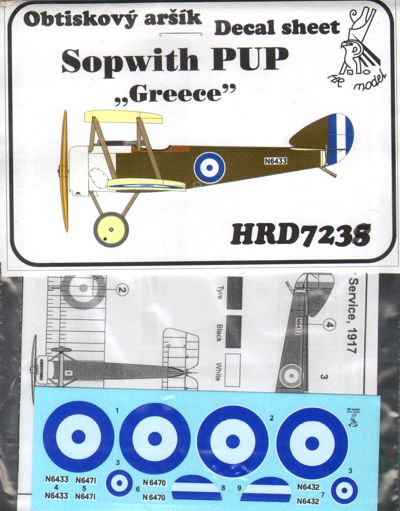 Spwith Pup (Greece) HRD7238
