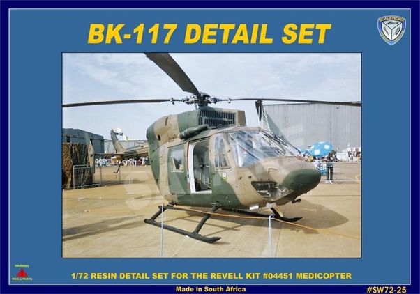 BK117 Detail set (SAAF) SW72-25