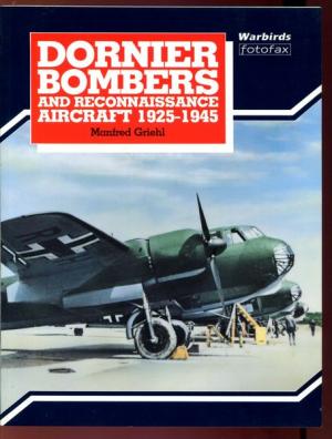 Dornier Bombers and Reconnaisance Aircraft 1925-1945 1854090003