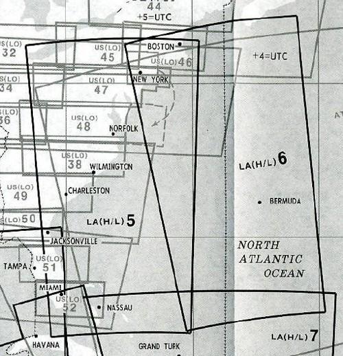 High and Low Altitude Enroute Chart Latin America LA(H/L)5/6