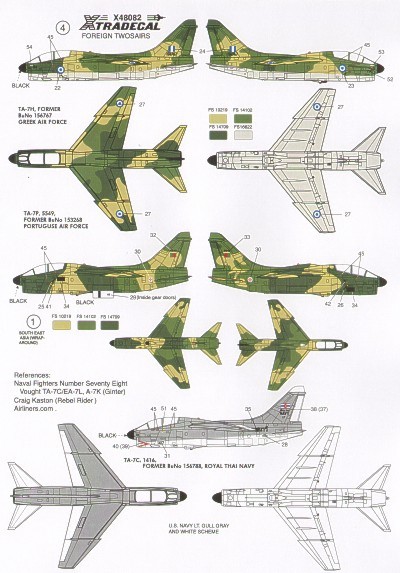 A7K Corsair Twosair (ANG, Greece, Portugal, Thailand) X48082