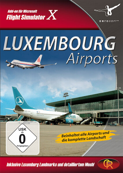 Luxembourg Airports (download version FS2004, FSX) 4015918109895-D