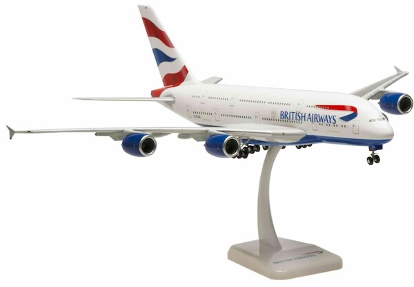 Airbus A380-800 British Airways G-XLEA including landing gears. HG0298