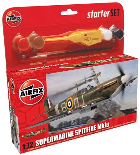 Starter set Supermarine Spitfire MK1a 55100