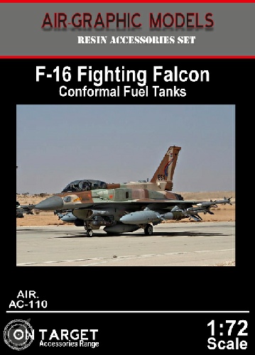 F16 Fighting Falcon Conformal Fuel Tanks (CFT) Air.AC-110