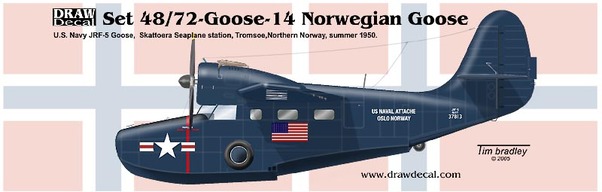 Grumman Goose (US Navy in Norway JRF-6) 72-GOOSE-14