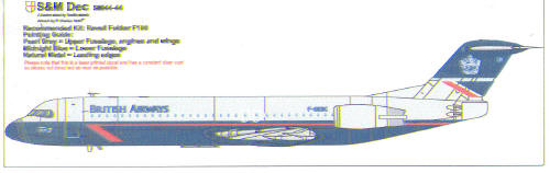 Fokker F100 (British Airways Landor scheme) sm44-44