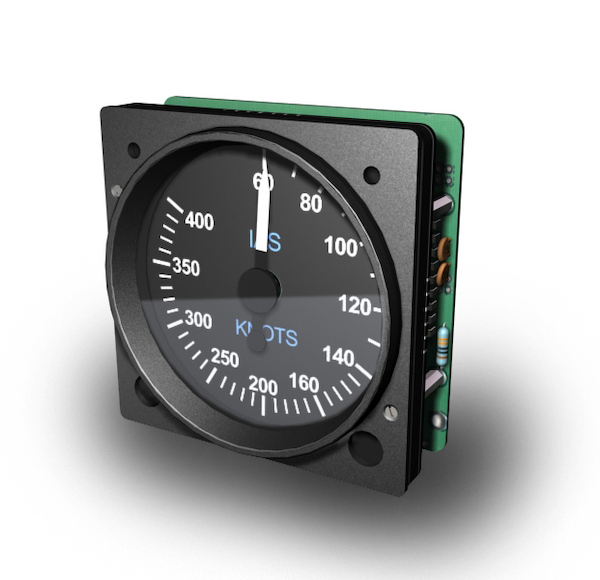 B737 Indicated Airspeed (GSA-055 usb interfase required) GSA-018