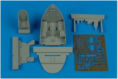 Vought F4U-7 Corsair cockpit set (Hasegawa) 4482