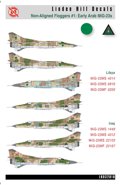Non-Aligned Floggers #1: Early Arab MiG-23s LHD32010