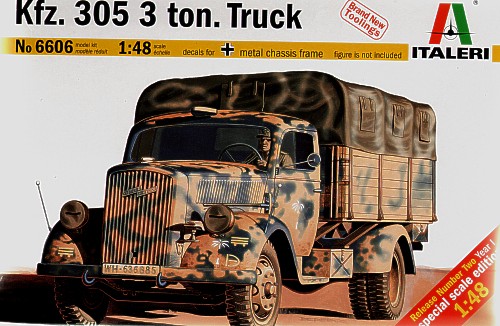 Kfz305 3 ton Truck (Opel Blitz) 6606