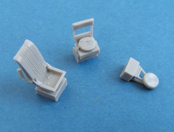 Blenheim MK1 Seats (Pilot, Navigator and gunner) S72088