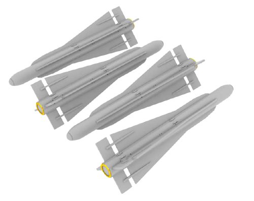 AIM-4G Falcon Missile (4x) E672056