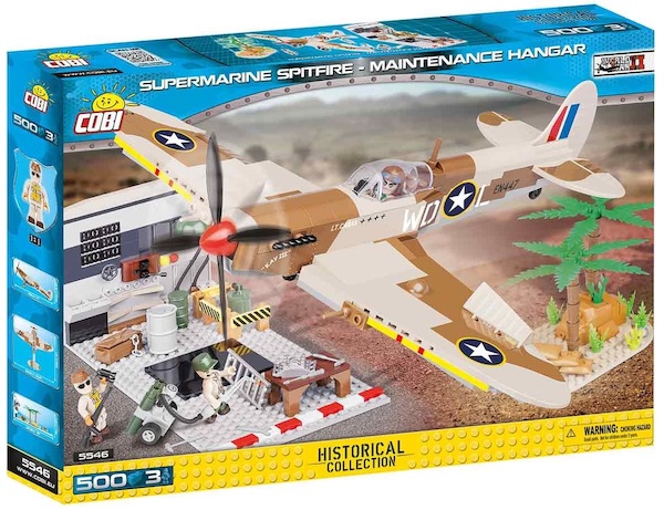 Fly Supermarine Spitfire - Service Hangar (500 pieces) 5546