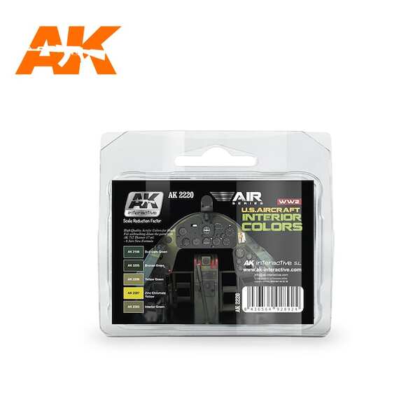 US Aircraft Interior Colours AK2220