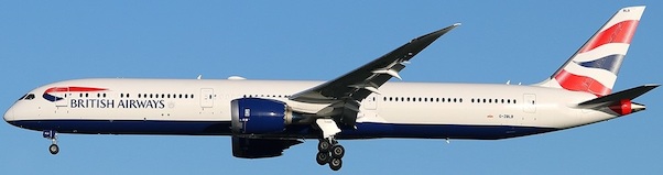 Boeing 787-10 Dreamliner British Airways G-ZBLB 56009