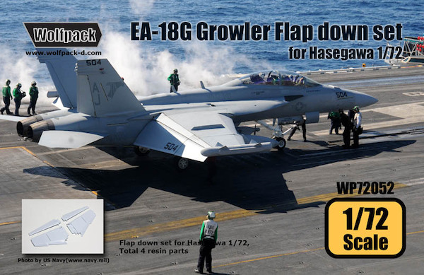 EA18G Growler flap down set (Hasegawa) WP72052