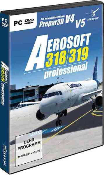 Aerosoft A318/A319 professional (download version) Now inluding Paint kit. AS14207