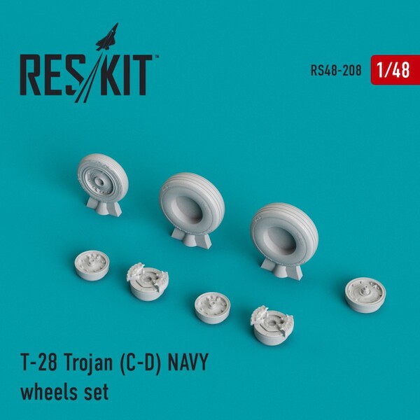 T28 C/D Trojan (NAVY) Wheel Set RS48-0208