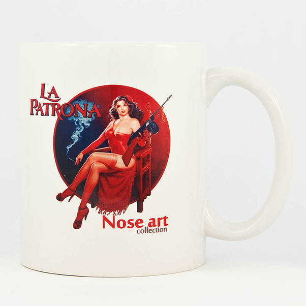 Mug Nose Art 10 'La Patrona
