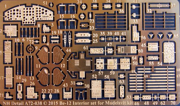 Beriev Be12 Interior Detail set (Modelsvit) A72-038