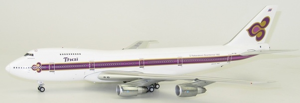 B747-283B (Thai Airways International) HS-TGB With Stand JF-747-2-018B