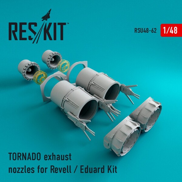 Panavia Tornado Exhaust Nozzle upgrade set (Revell/Eduard) RSU48-0062