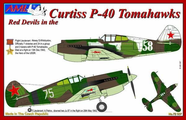 Curtiss P40B/C Tomahawk (Specialist) AML7237