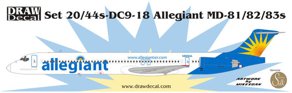 MD80's (Allegiant Air) 44-DC9-18