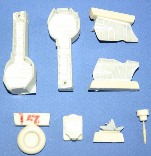 A6M2 Zero Undercarriage Set (Tamiya) CMKA5020