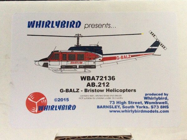 AB212 Update set and interior (Bristow Helocopters G-BALZ) WBA72136