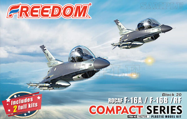 ROCAF F16A / F16B Block 20 Egg Planes (2 kits included) 162708