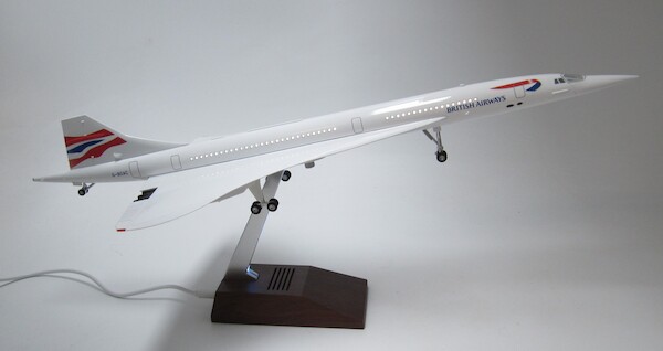 Concorde British Airways G-BOAC with cabin LED lighting LED-CONC