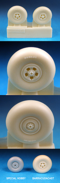 Bristol Blenheim MKI-V mainwheels BR72057