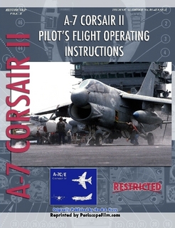 A7 Corsair II Pilot's Flight Operating Instructions 1935327410