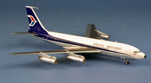 B707-138B (Pacific Western) C-FPWV nc WM113