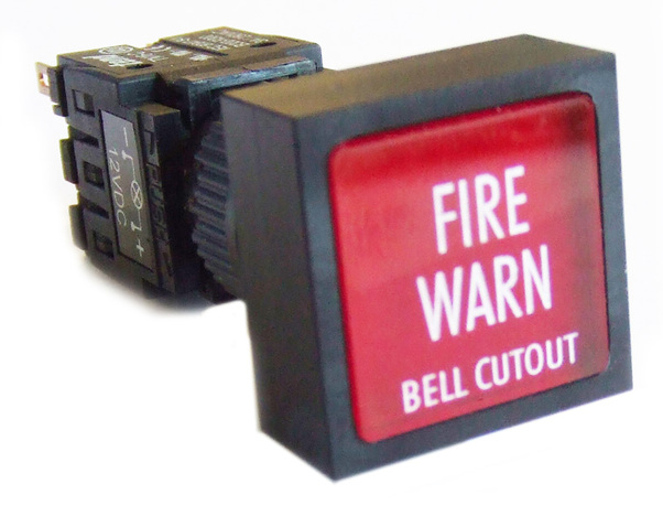 B737 MIP Fire Warning Switch / Annunciator FWS270