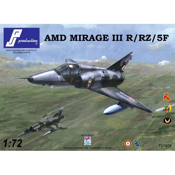 Mirage IIIR/RZ/5F (French AF - SAAF) (REVISED) 721028