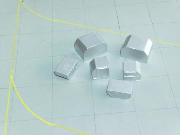 6 part Aircraft Containerset (3 x 2) 44505