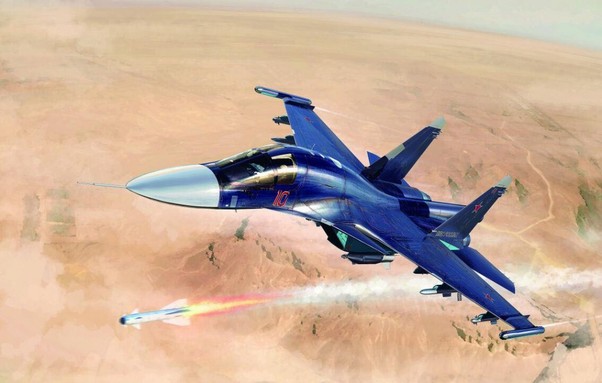 Suchoi Su34 Fullback Fighter-Bomber 01652