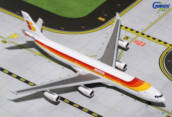 A340-300 (Iberia) EC-GUP GJIBE1630