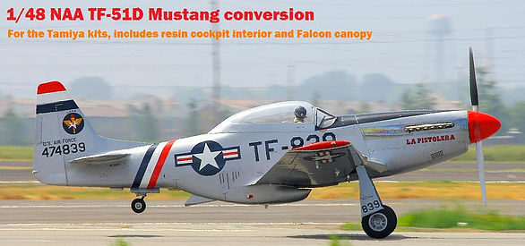 TF51D Mustang Conversion (Tamiya) TF51D mustang