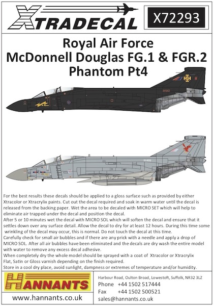 McDonnell Douglas FG.1/FGR.2 Phantom Pt.4 (9) X72293