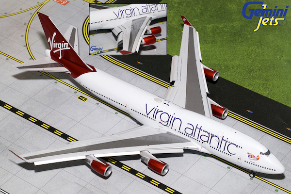 B747-400 (Virgin Atlantic) (Flaps Down) G-VBIG G2VIR766F