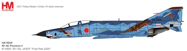 McDonnell Douglas RF-4E Phantom II 47-6905, 501 SQ, JASDF